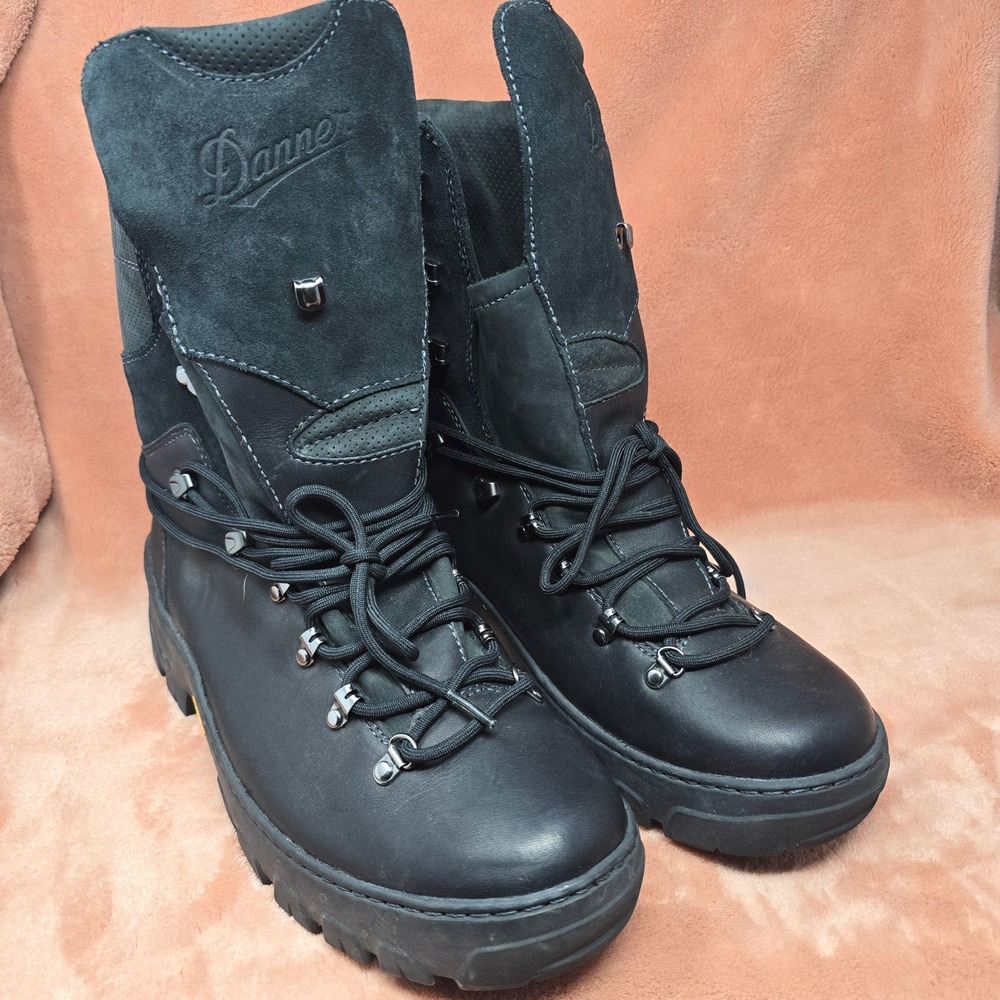 Danner Wildland Tactical Firefighter Black Fire Fighting Boots Mens 12 B‎ New